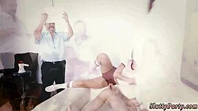 college teens partying at night club with dancing, blowjob, handjob, 4some orgy, sex