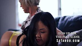 i dunno how to say this... closeted housewife finally gives in to lesbian urges  