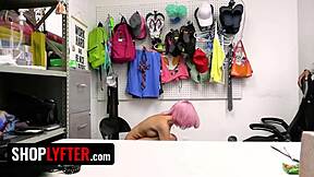 sexy teen caught stealing candy in halloween costume at store