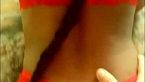 Halloween hot cousin in kitchen anal fun while aunt's away 😈