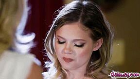 Coco and Katie lavish each other's bodies?