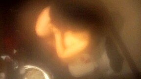 Boyfriend chases me into bathroom for hot sex?