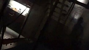 Boyfriend chases me into bathroom for hot sex?