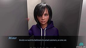 Horny college teen meets redhead Petra for POV roleplay sex.