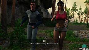 Wow, check Jill showing off her stunning big ass in a sexy bikini for college roleplay!