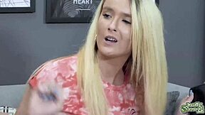 Stepsister Destiny Cruz gets husband's monster cock on her birthday.