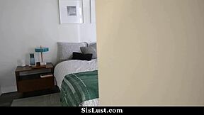 Stepsis Caught Stepbro Peeking At Her Nude Body