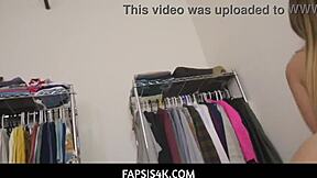 Stepsister Caught Skipping Class for Taboo Blowjob