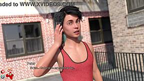 Holy shit, the golden boy dives into that blonde milf's pussy outdoors!