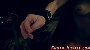 This teen girl aidra fox in chair bondage looks so hot nude! 😈