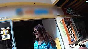 czech teen gets seduced in supermarket pov oral