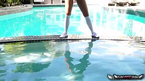 sexy bailey brookes does her magic swallowing act with doggystyle and creampie 😍