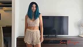 Step-sister begs for help making hot content!