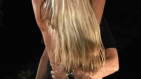 Blonde slavegirls are freed from the cage for some kinky fun