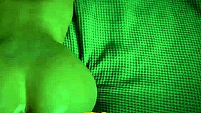 Curvy Blondie Teen Shows Big Tits And Ass In Lingerie