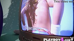 pierced teen aubrey destremps poses naked with perfect natural tits