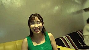 Japanese Babe in HARDCORE Cum-Soaked Tits Action