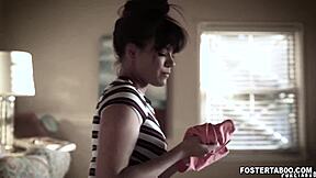 Karlee Grey and Allison Rey confront stepdad intimately 😏