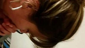 Petite 18+ delivers amazing blowjob at hotel. 😘