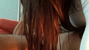 Petite Latina Rides Brother-In-Law's Big Cock At Sister's House