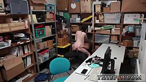 border police suspect caught red-handed by store associate.