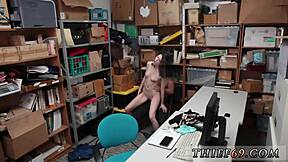 border police suspect caught red-handed by store associate.