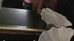 Tony Rubino And Claire Black In The Black Bathroom From Mofos