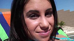 Teen 18+ sucks cock with cum all over. 😈