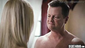 Petite Blonde Teen Caught Nasty Couple in Wild Sex Action!