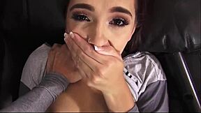 Cute Tiny Teen Stepsister Brooke Haze Fingered And Fucked By Horny Stepbrother POV