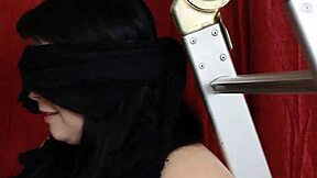 BBW BEAUTY LAURA GETS HER FEET TICKLED IN BOOTS AND STOCKINGS