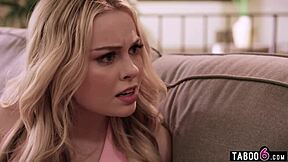 Stepcousin Fuels Jealousy in Blonde Haley Spades