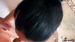 Un pompino a sorpresa per la mia sorellina con sborra in bocca lana delre