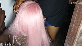 my husband had no idea what was happening as i got my ass banged by a monster cock