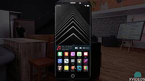 Mysterious Rose in Being a Dik episode swallows a load