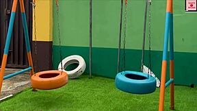 i'm the bad teacher fucking the bad student who was masturbating in the toilet, big tits and ass involved.