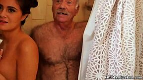 Teen Uses Glass Toy With Brunette