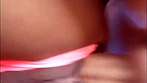 Brazilian teen gets anal gangbang in lingerie, ending with cum inside