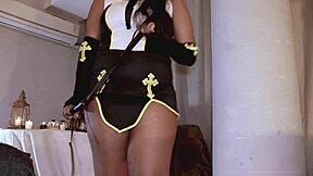 beg for forgiveness from nun julia carioca on halloween