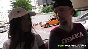 So, this Asian teen sips milkshake before doggystyle banging, wanna see?