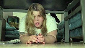 Blasted girlfriend's big ass with cum