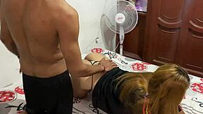 Stepbro Helps Latina Exercise Then Fucks Until Creampie