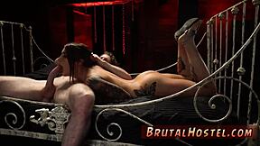 Excited teen tourists get bound and creampied by felicity feline