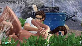 hot day with zoepatel in the sims 4