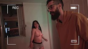 linda houston strips naked and performs a sexy dance with blowjob for cipriani