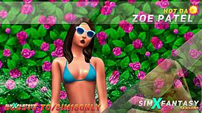 hot day with zoepatel in the sims 4