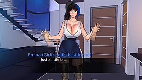 Stuck with goddesses cap 10 - my best friend serena and her sister emma.