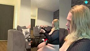 naughty teen feels horny playing with her pussy toys at home