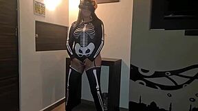 Slut Gets Fucked At Halloween Party