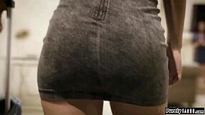 Latin teen 18+ fucks stepmoms bf for real